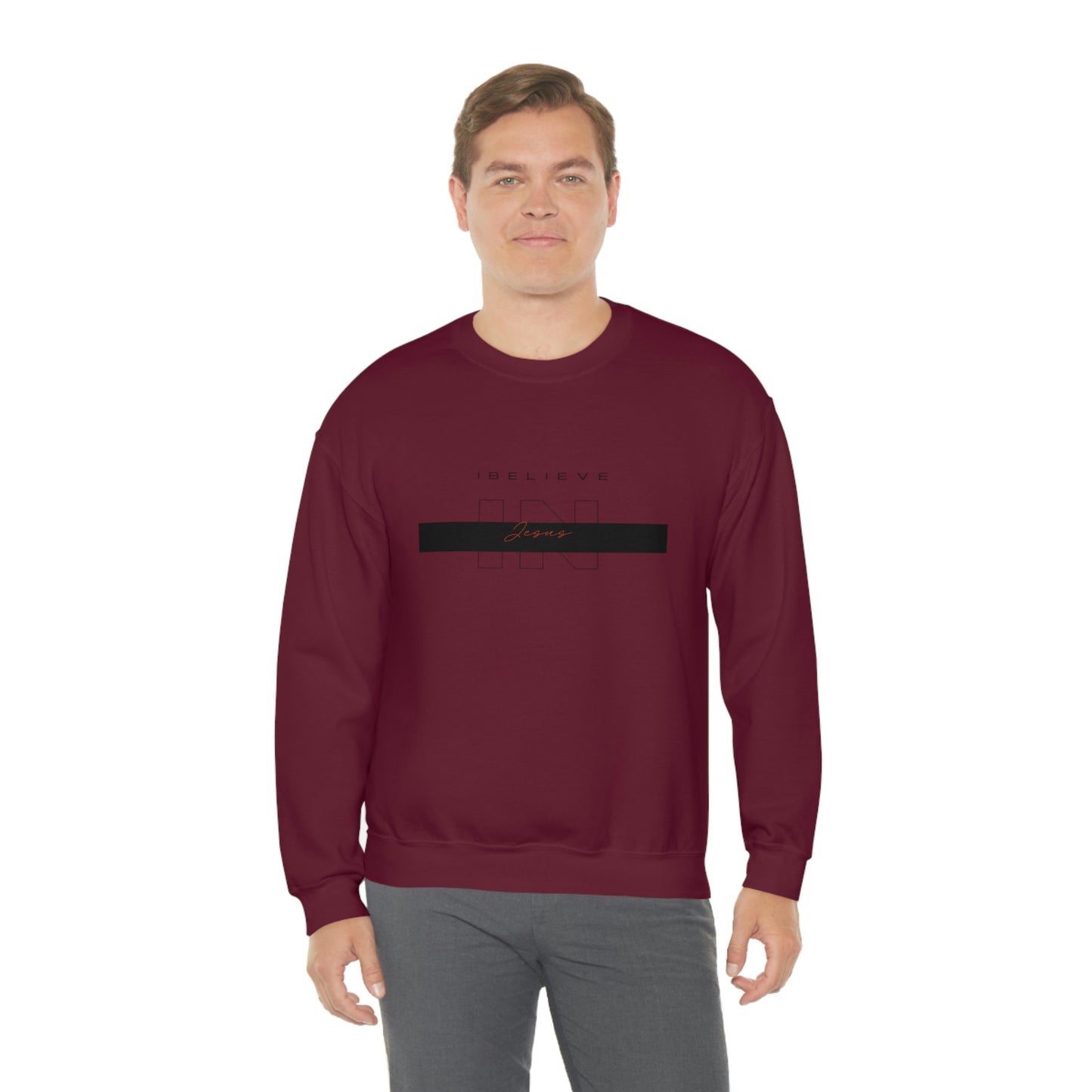 I Believe Unisex Heavy Blend™ Crewneck Sweatshirt