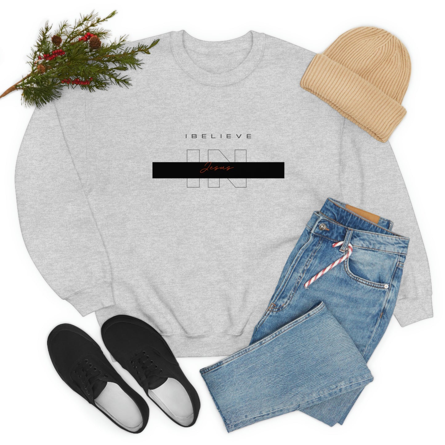 I Believe Unisex Heavy Blend™ Crewneck Sweatshirt