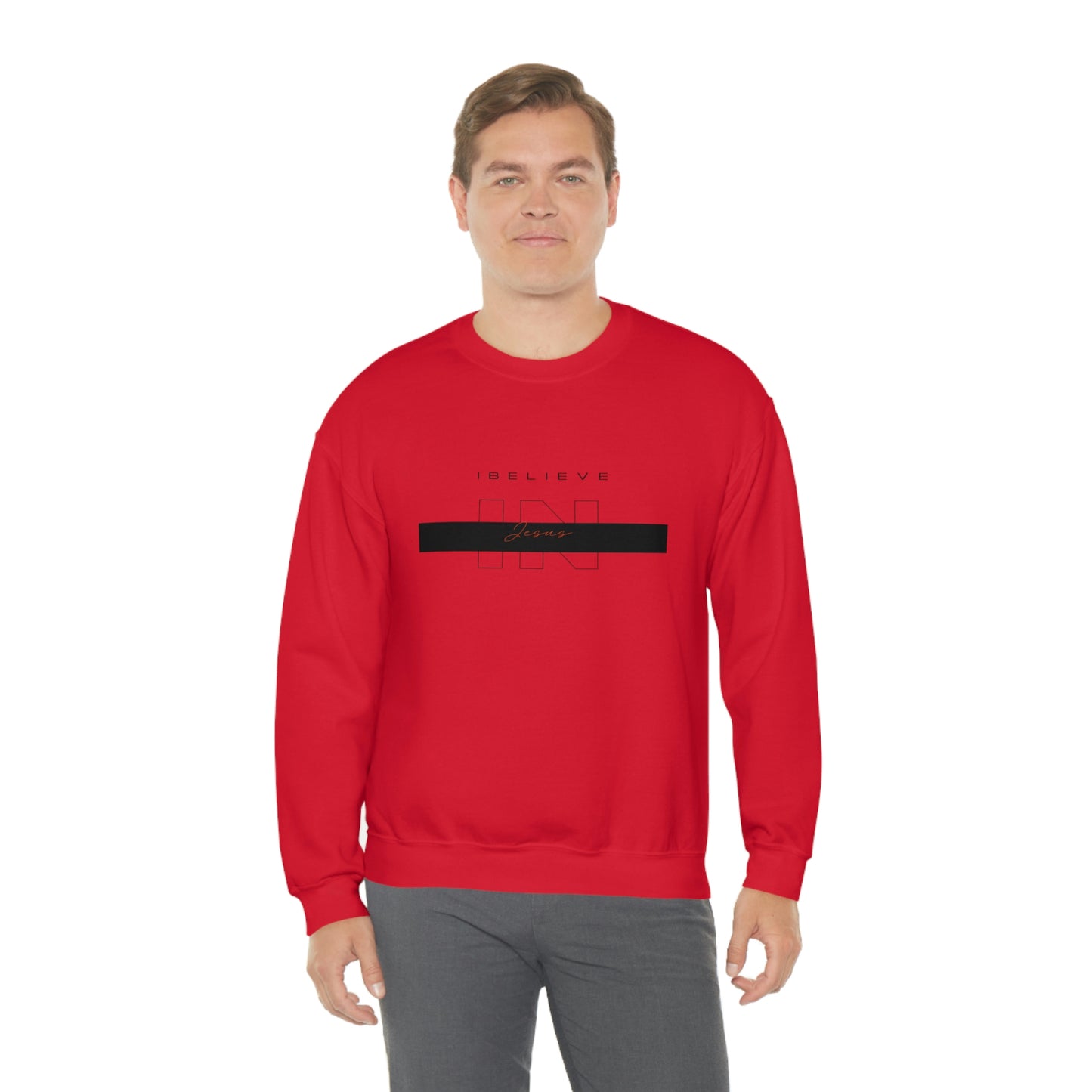 I Believe Unisex Heavy Blend™ Crewneck Sweatshirt