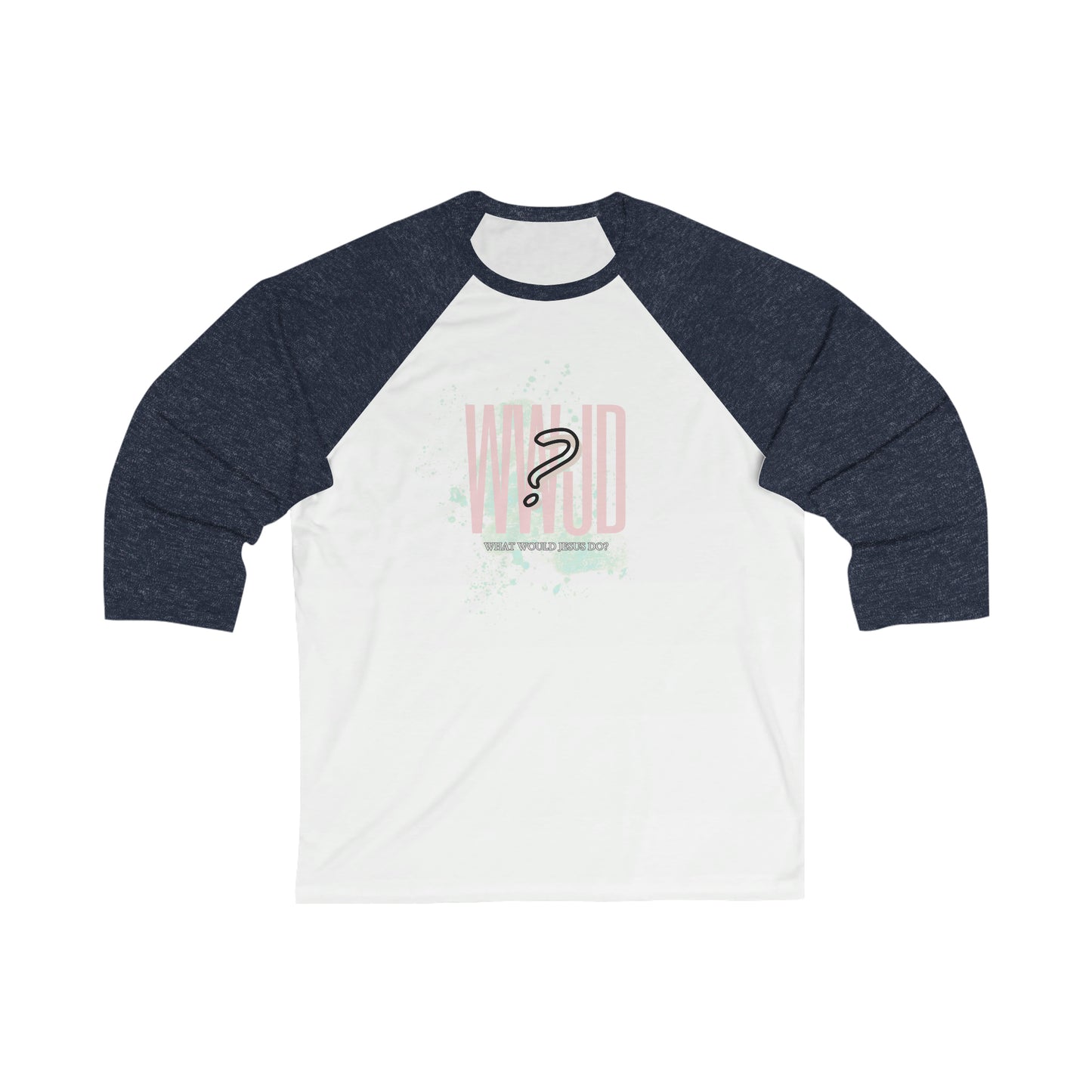 WWJD Unisex 3\4 Sleeve Shirt