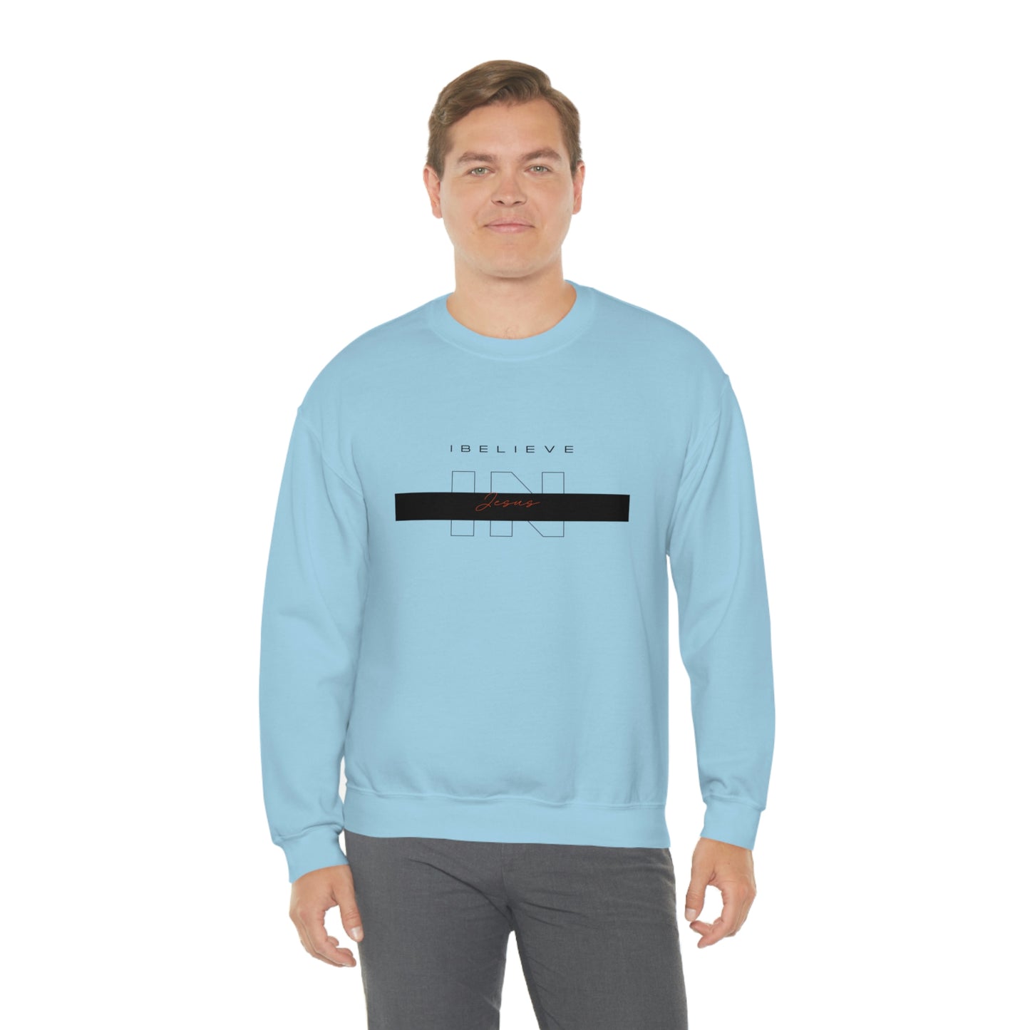 I Believe Unisex Heavy Blend™ Crewneck Sweatshirt