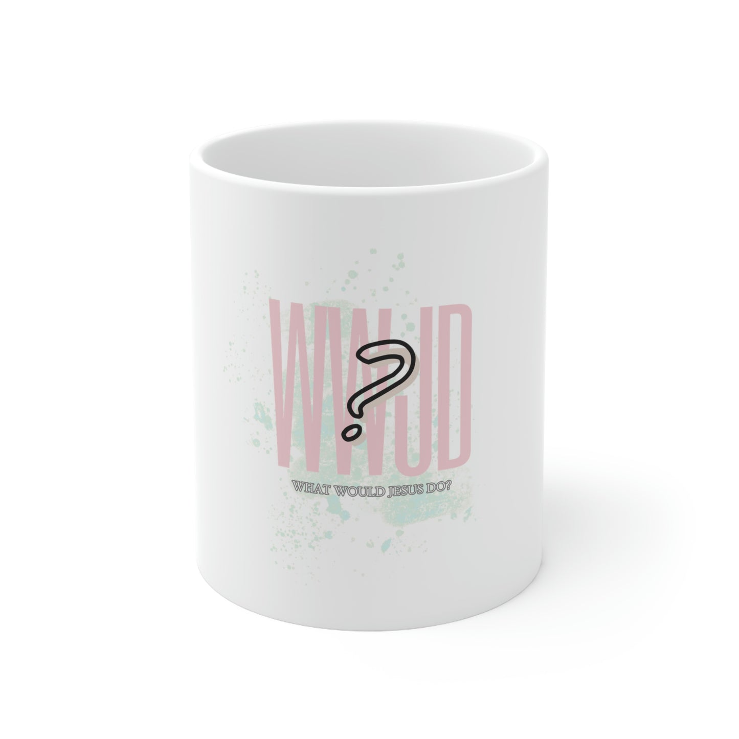 WWJD Ceramic Mug 11oz