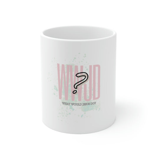 WWJD Ceramic Mug 11oz