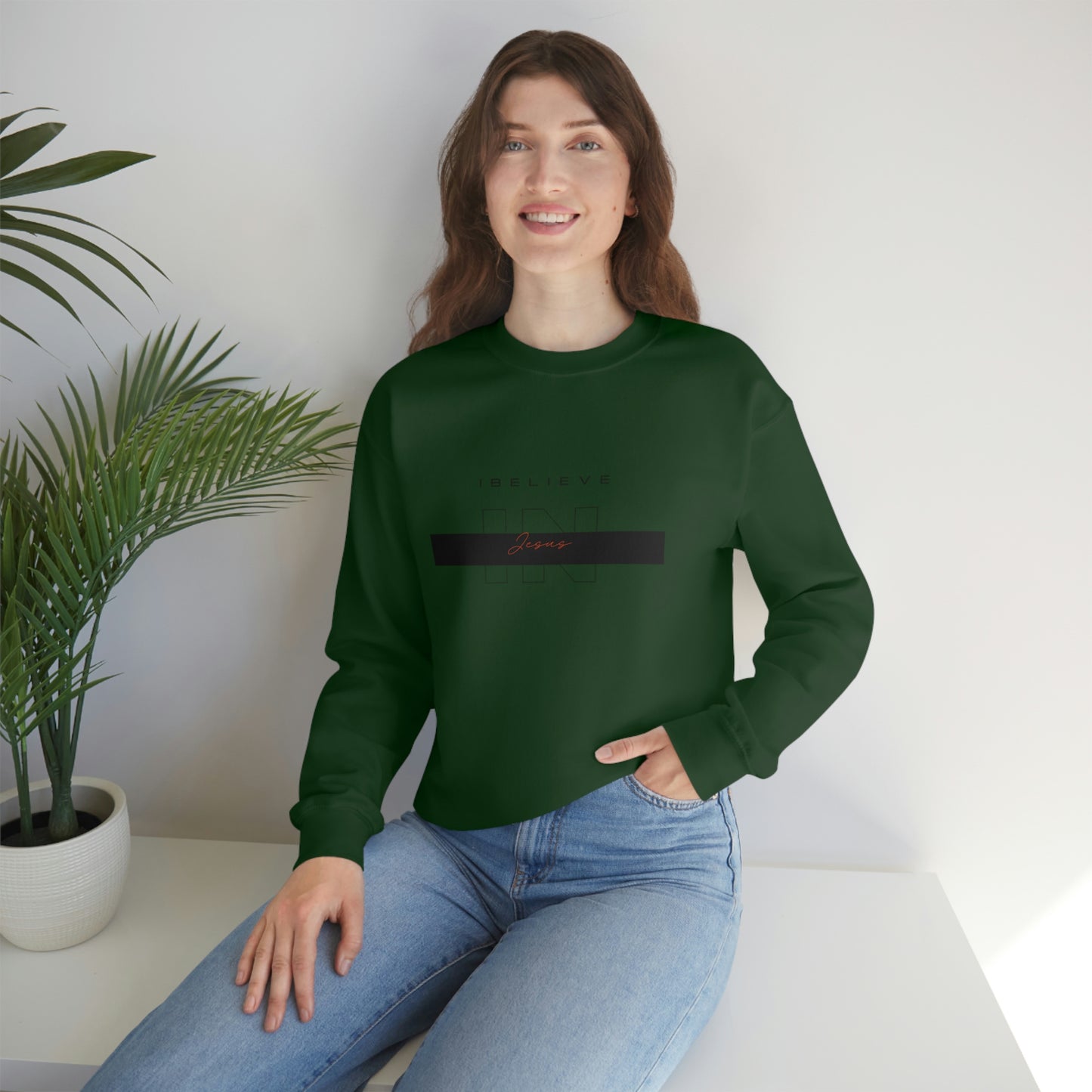 I Believe Unisex Heavy Blend™ Crewneck Sweatshirt