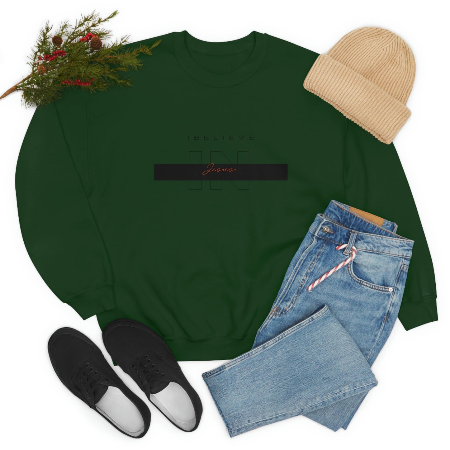 I Believe Unisex Heavy Blend™ Crewneck Sweatshirt