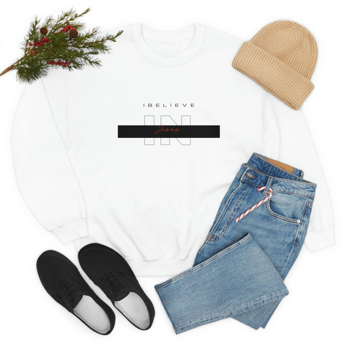 I Believe Unisex Heavy Blend™ Crewneck Sweatshirt