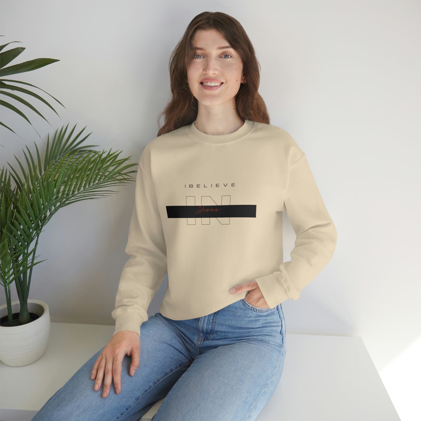 I Believe Unisex Heavy Blend™ Crewneck Sweatshirt
