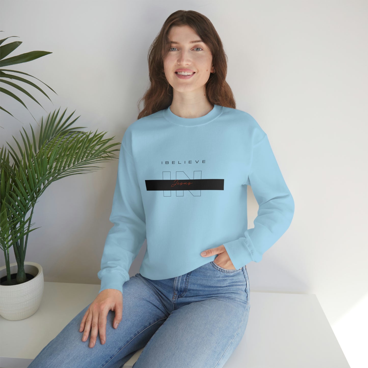 I Believe Unisex Heavy Blend™ Crewneck Sweatshirt