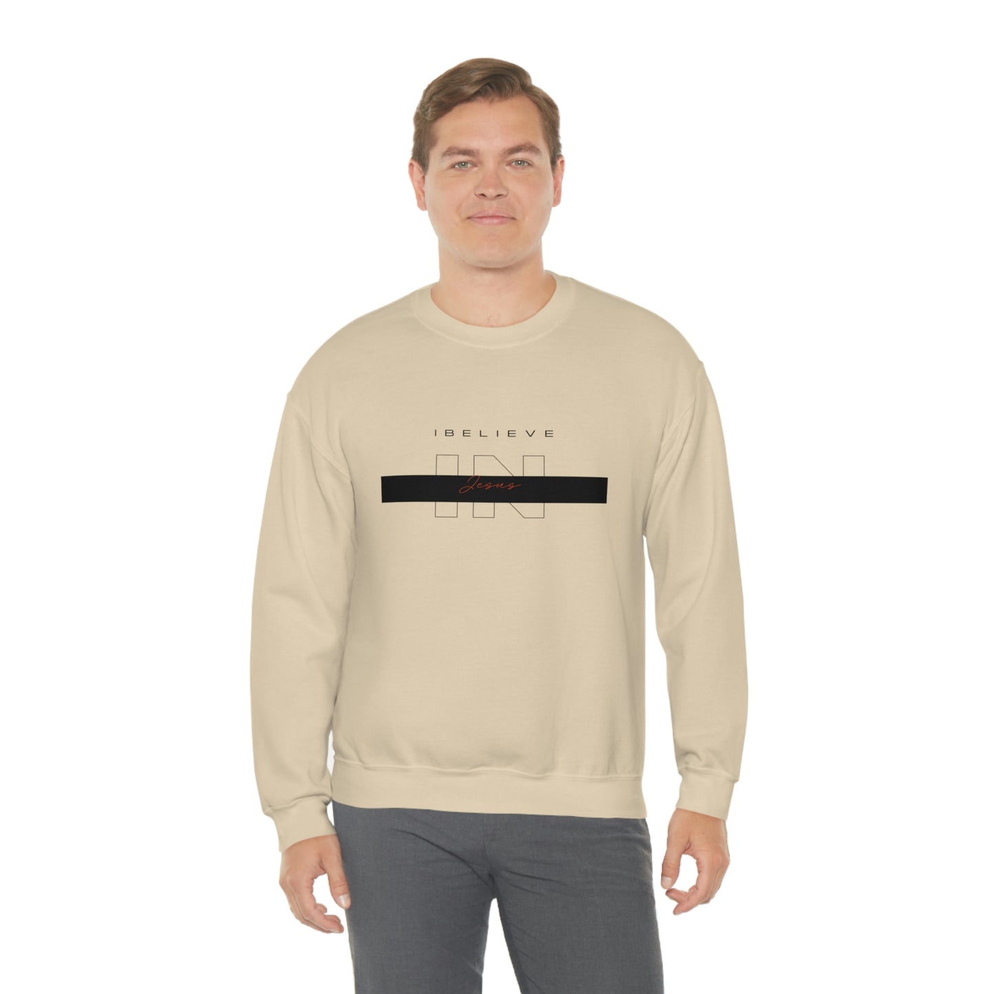 I Believe Unisex Heavy Blend™ Crewneck Sweatshirt