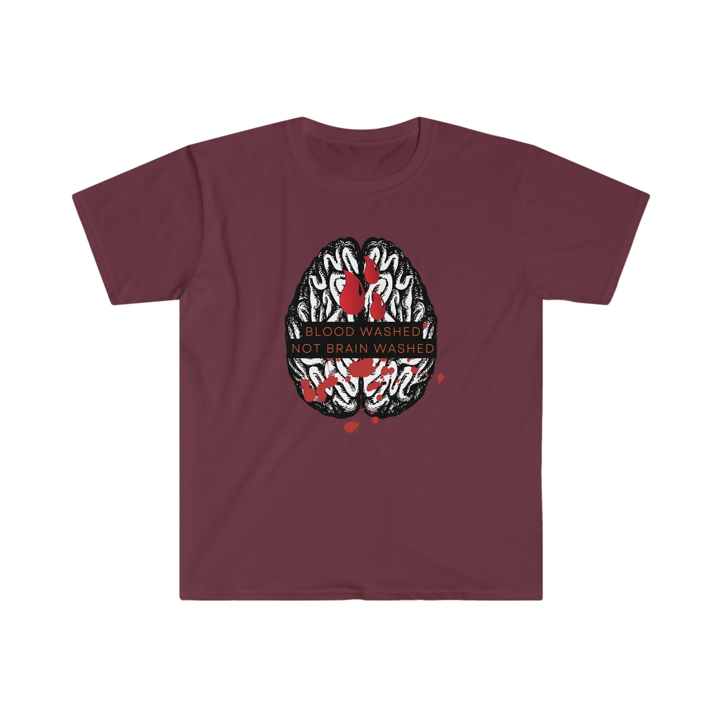 BloodWashed Jesus Tee (Unisex Softstyle )