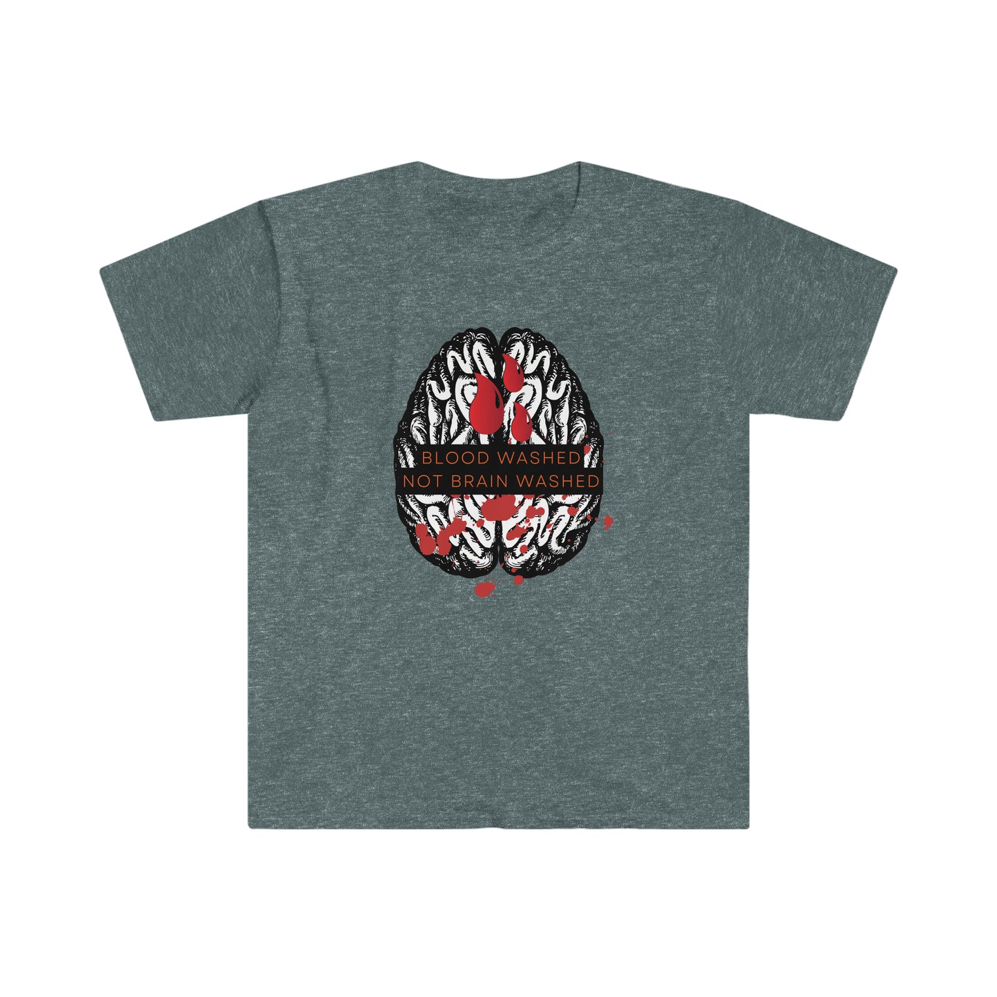 BloodWashed Jesus Tee (Unisex Softstyle )