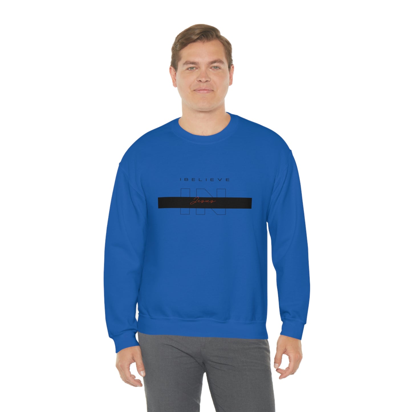 I Believe Unisex Heavy Blend™ Crewneck Sweatshirt
