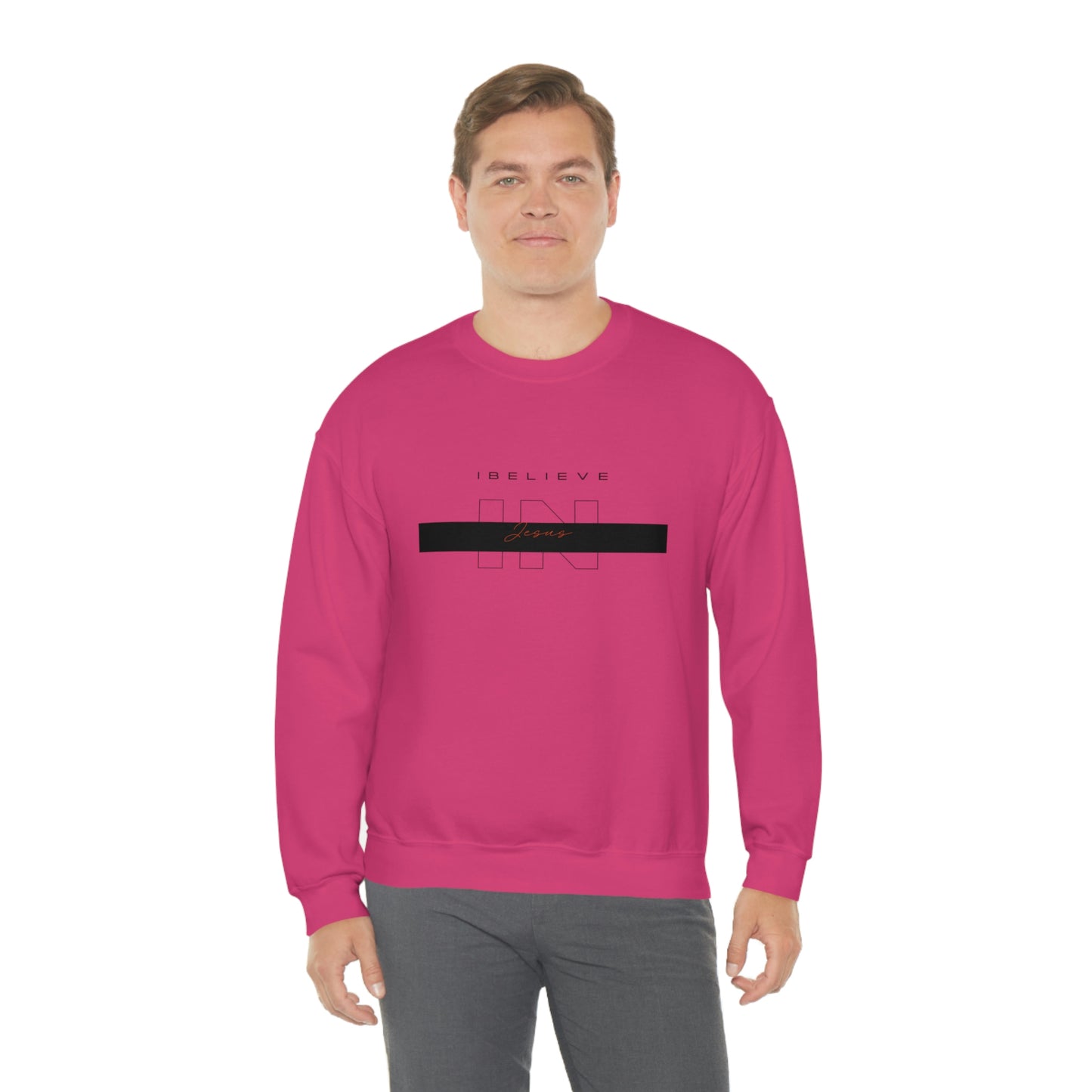 I Believe Unisex Heavy Blend™ Crewneck Sweatshirt