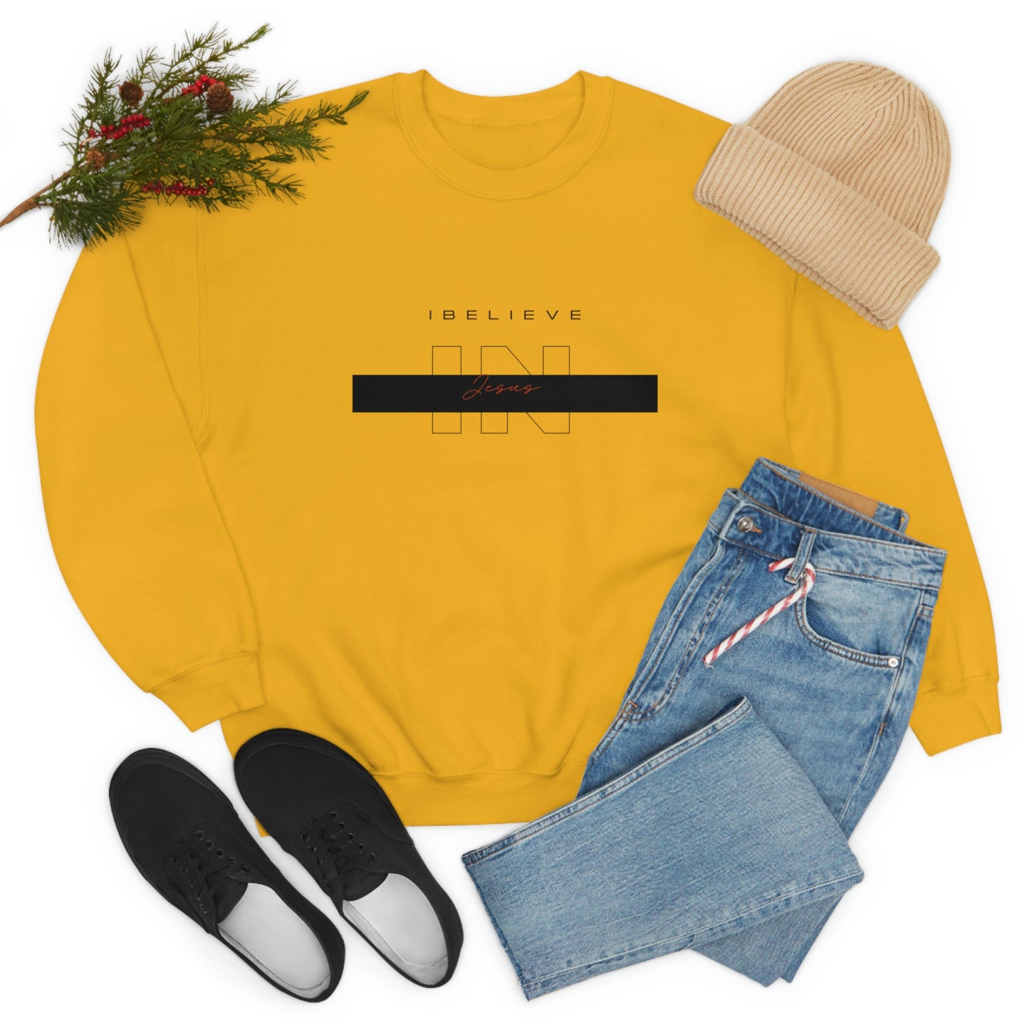 I Believe Unisex Heavy Blend™ Crewneck Sweatshirt