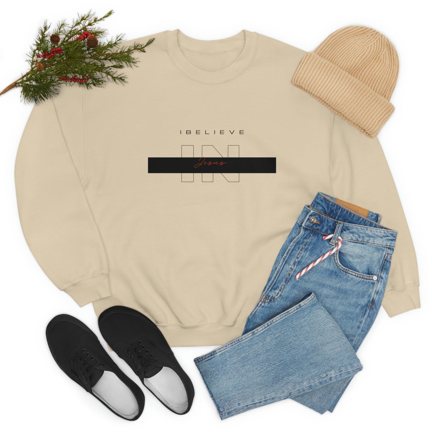 I Believe Unisex Heavy Blend™ Crewneck Sweatshirt