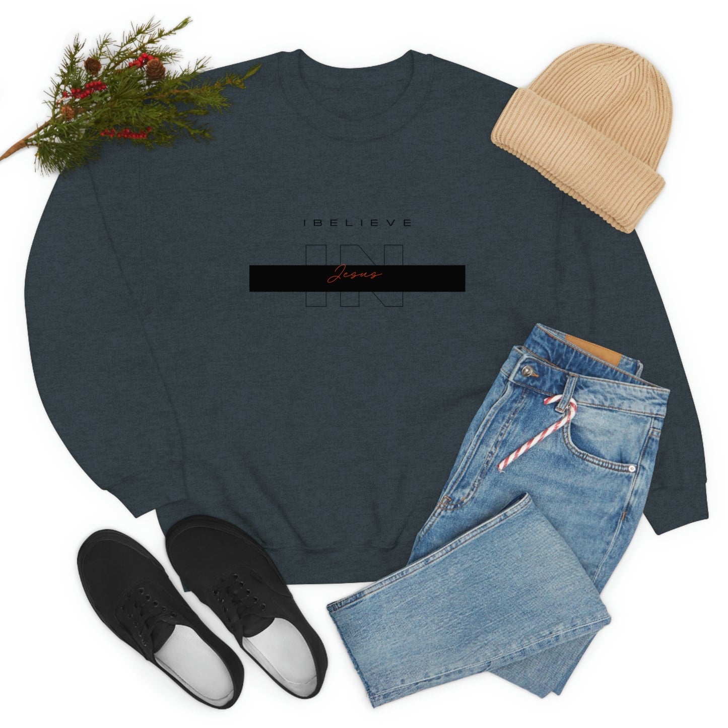 I Believe Unisex Heavy Blend™ Crewneck Sweatshirt