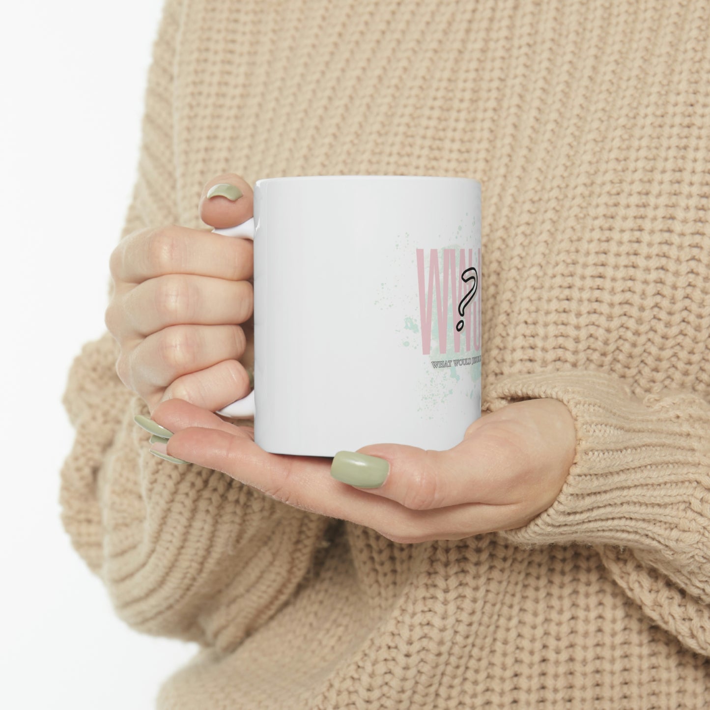 WWJD Ceramic Mug 11oz