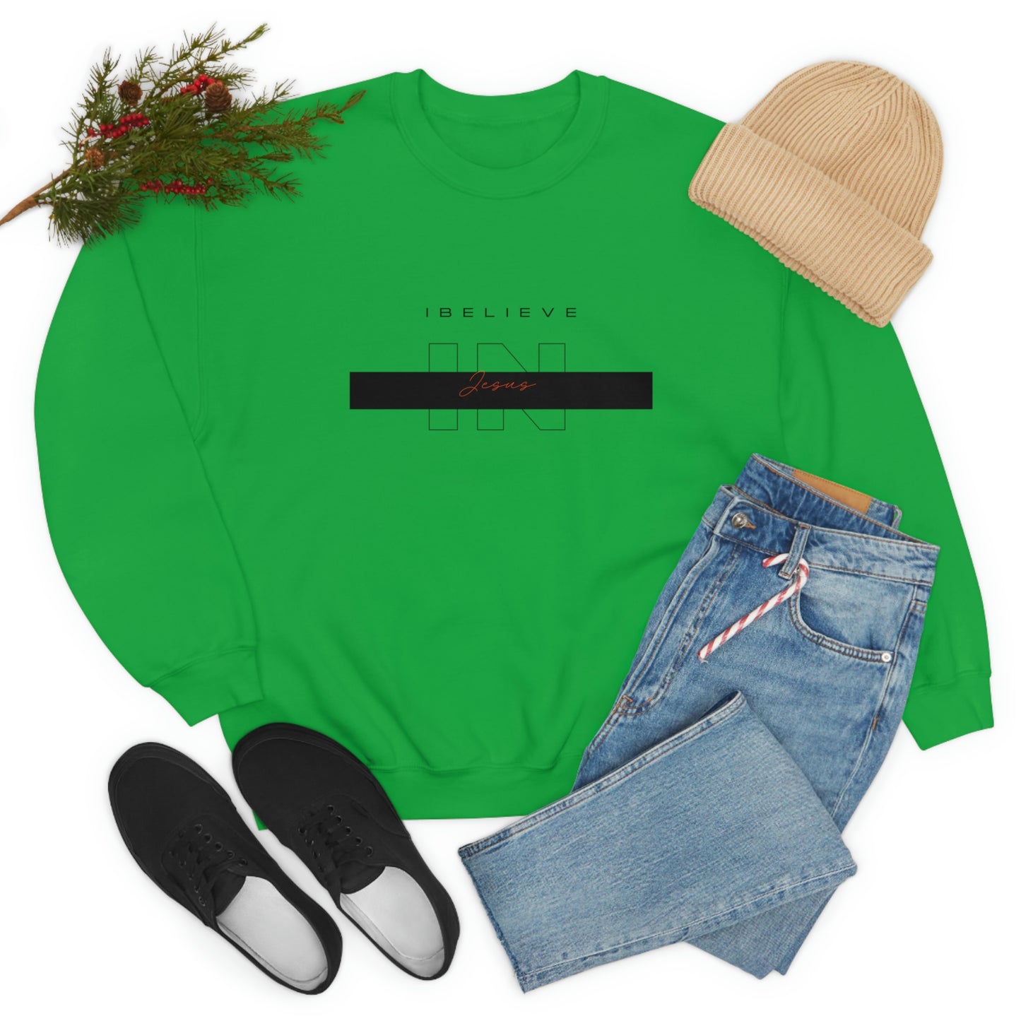I Believe Unisex Heavy Blend™ Crewneck Sweatshirt