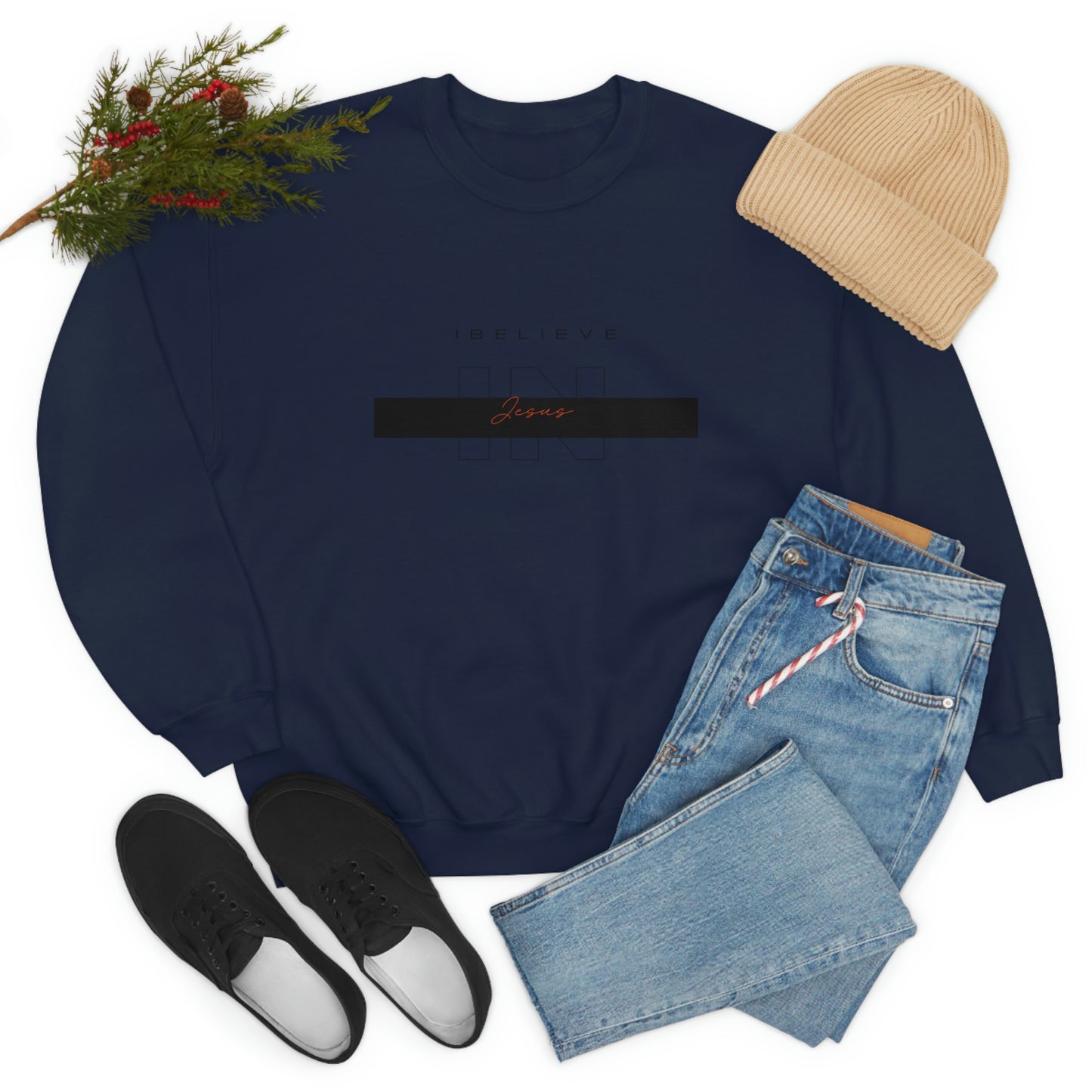 I Believe Unisex Heavy Blend™ Crewneck Sweatshirt