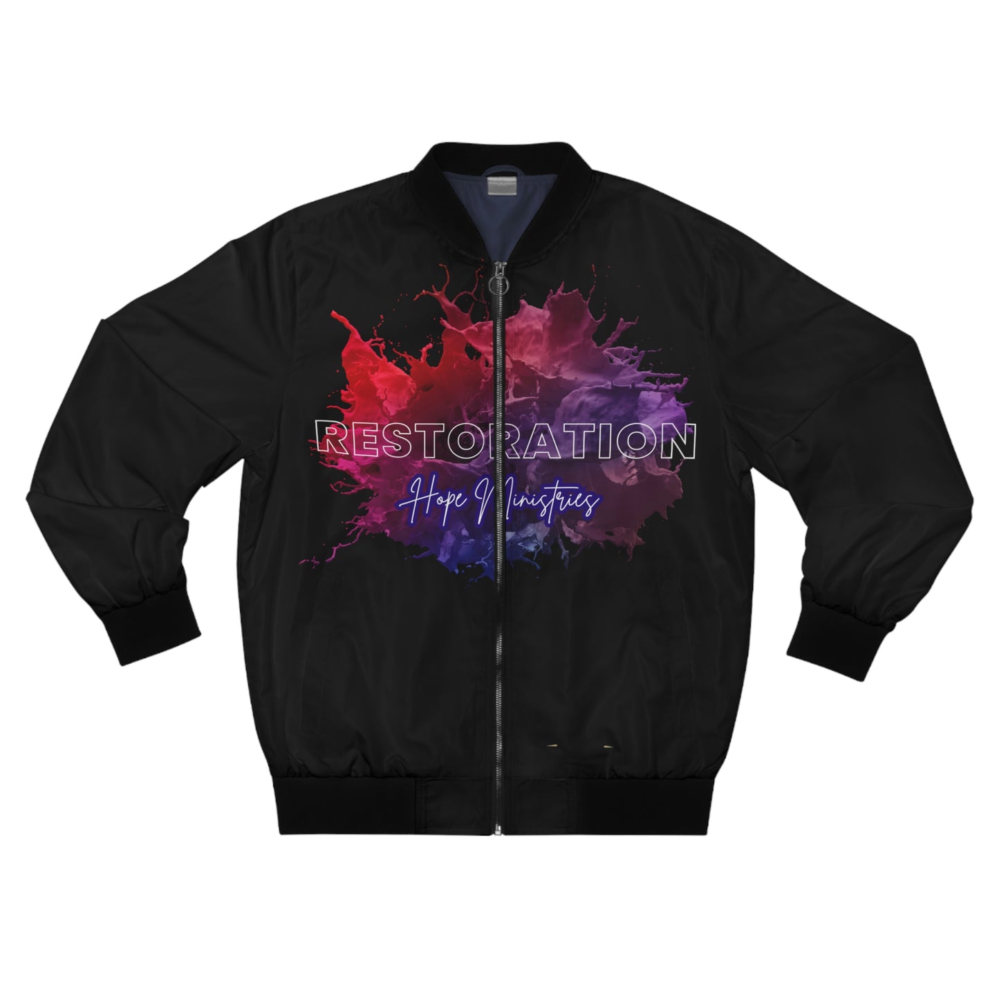 Restoration Hope Men's Bomber Jacket (AOP)