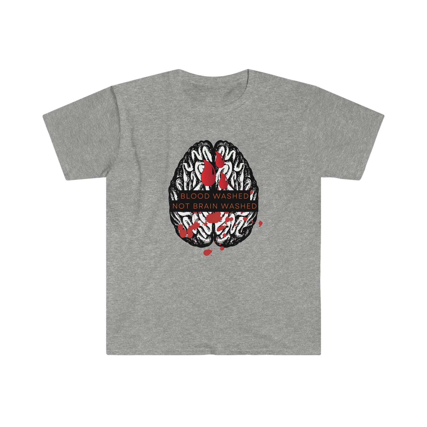 BloodWashed Jesus Tee (Unisex Softstyle )