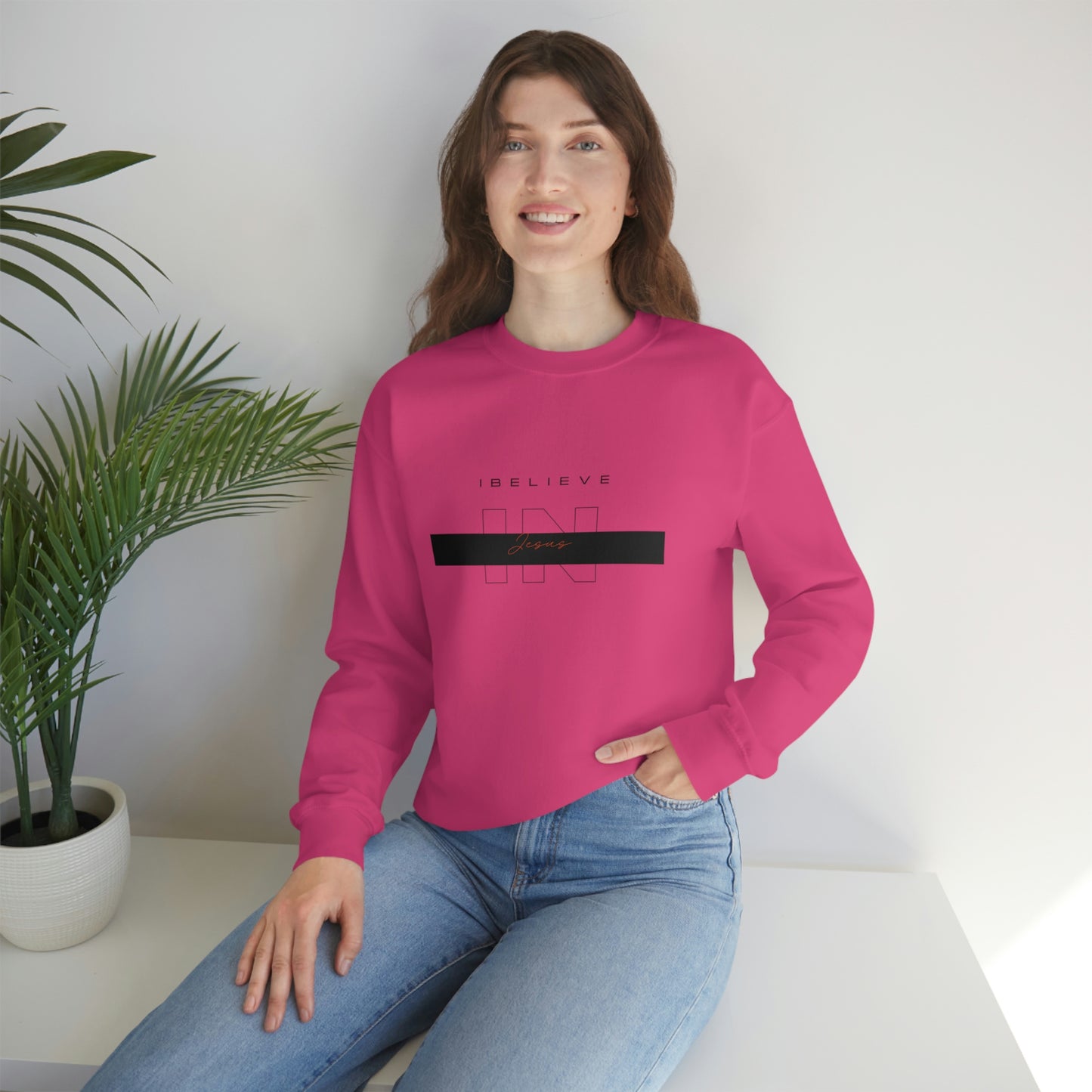 I Believe Unisex Heavy Blend™ Crewneck Sweatshirt