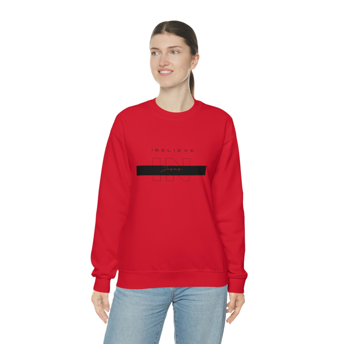 I Believe Unisex Heavy Blend™ Crewneck Sweatshirt