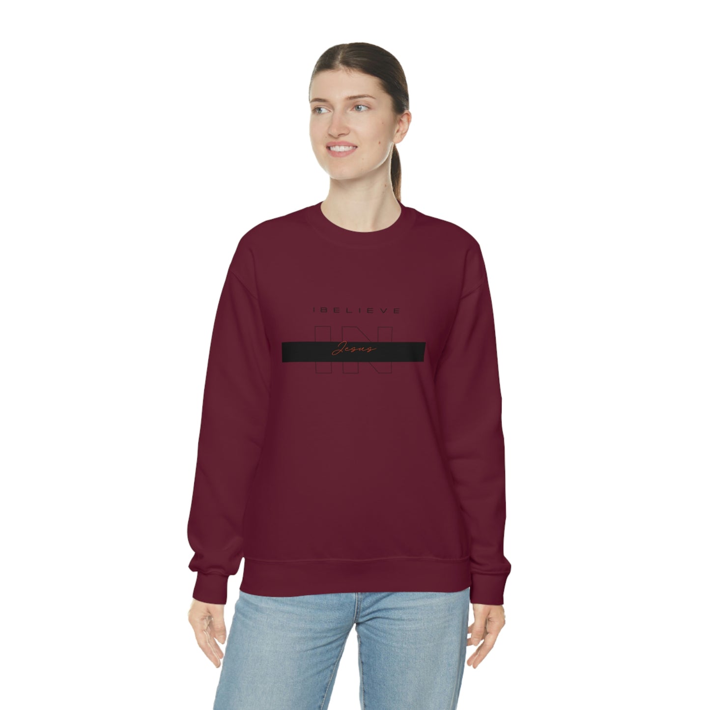 I Believe Unisex Heavy Blend™ Crewneck Sweatshirt