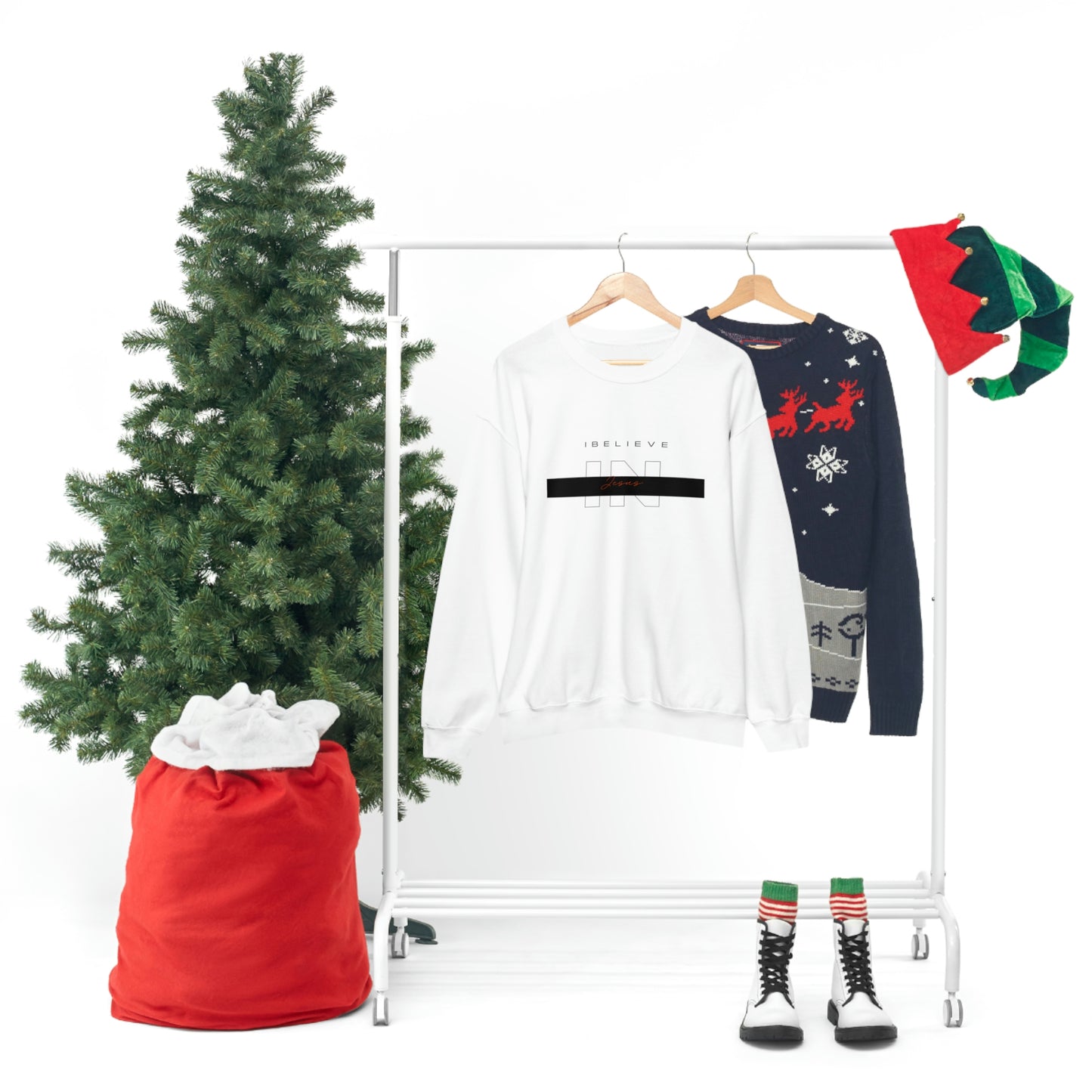 I Believe Unisex Heavy Blend™ Crewneck Sweatshirt