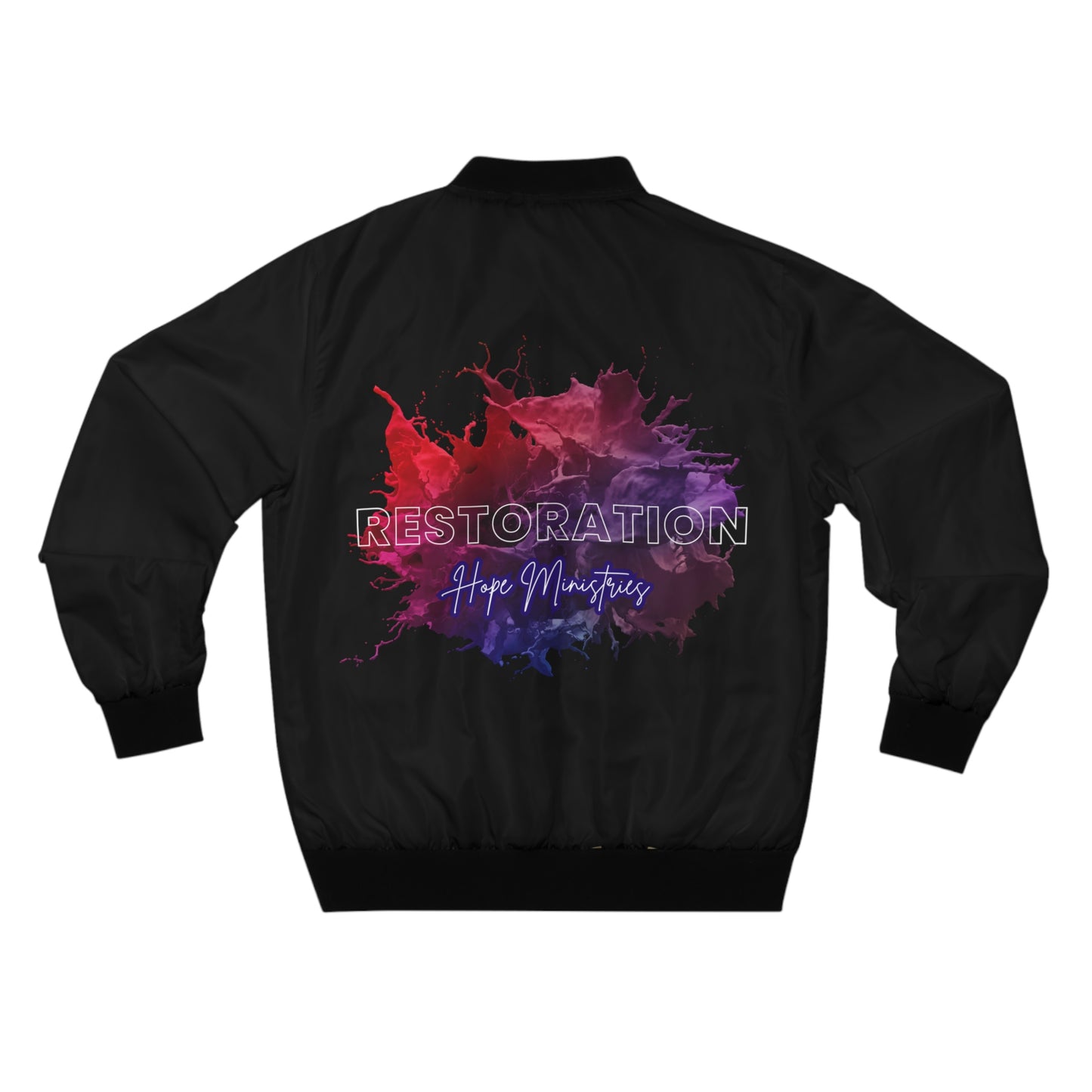 Restoration Hope Men's Bomber Jacket (AOP)