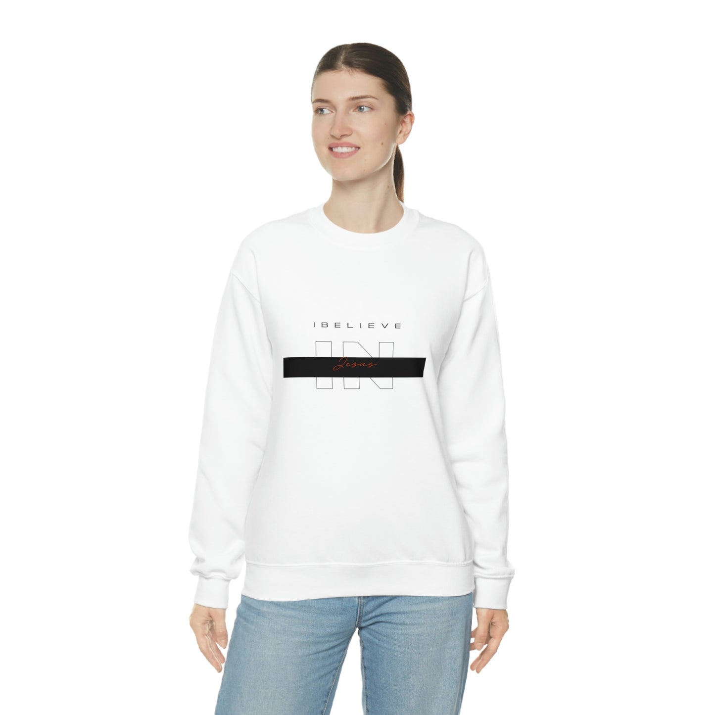 I Believe Unisex Heavy Blend™ Crewneck Sweatshirt