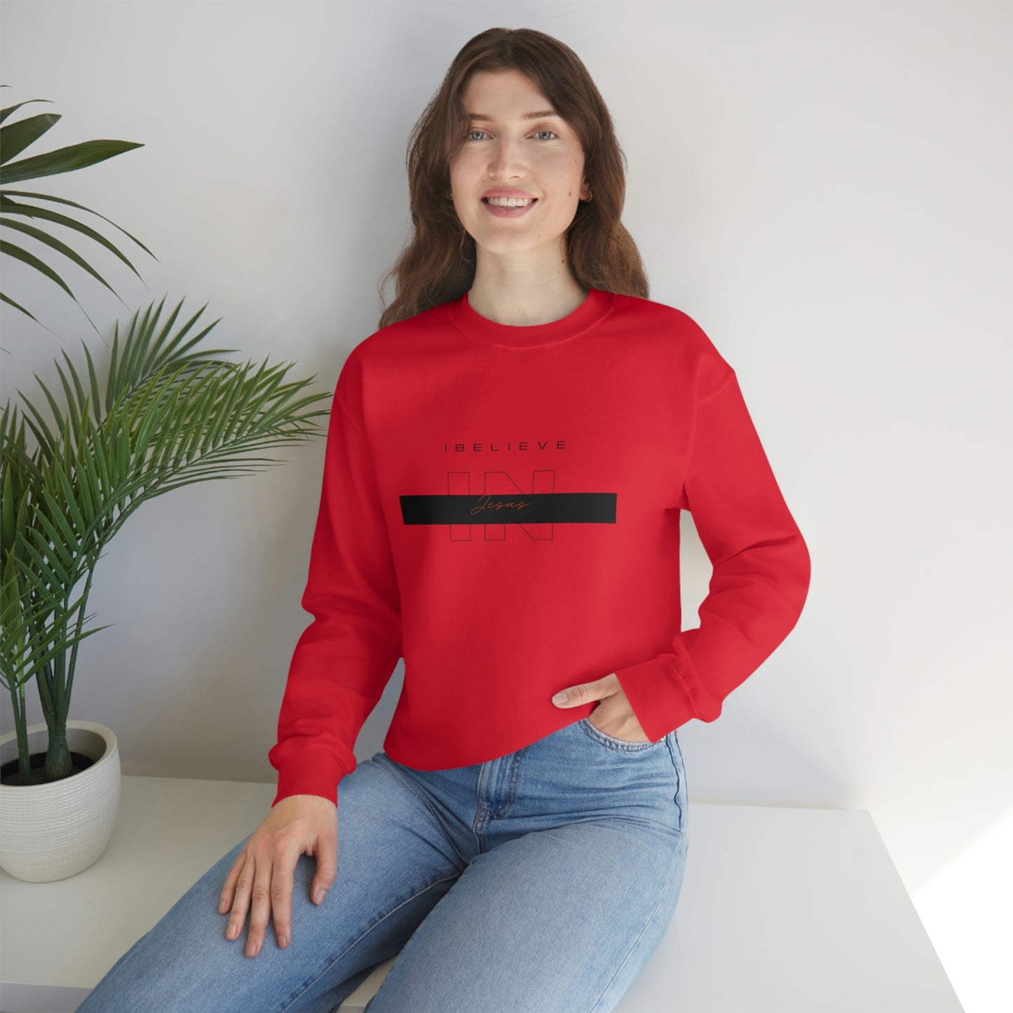 I Believe Unisex Heavy Blend™ Crewneck Sweatshirt