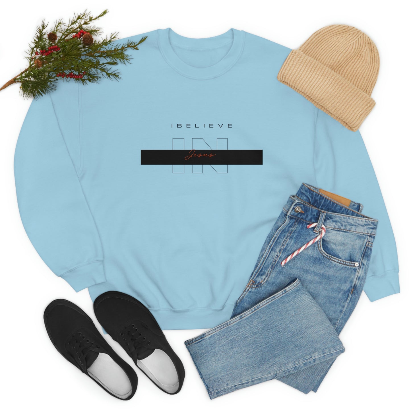 I Believe Unisex Heavy Blend™ Crewneck Sweatshirt