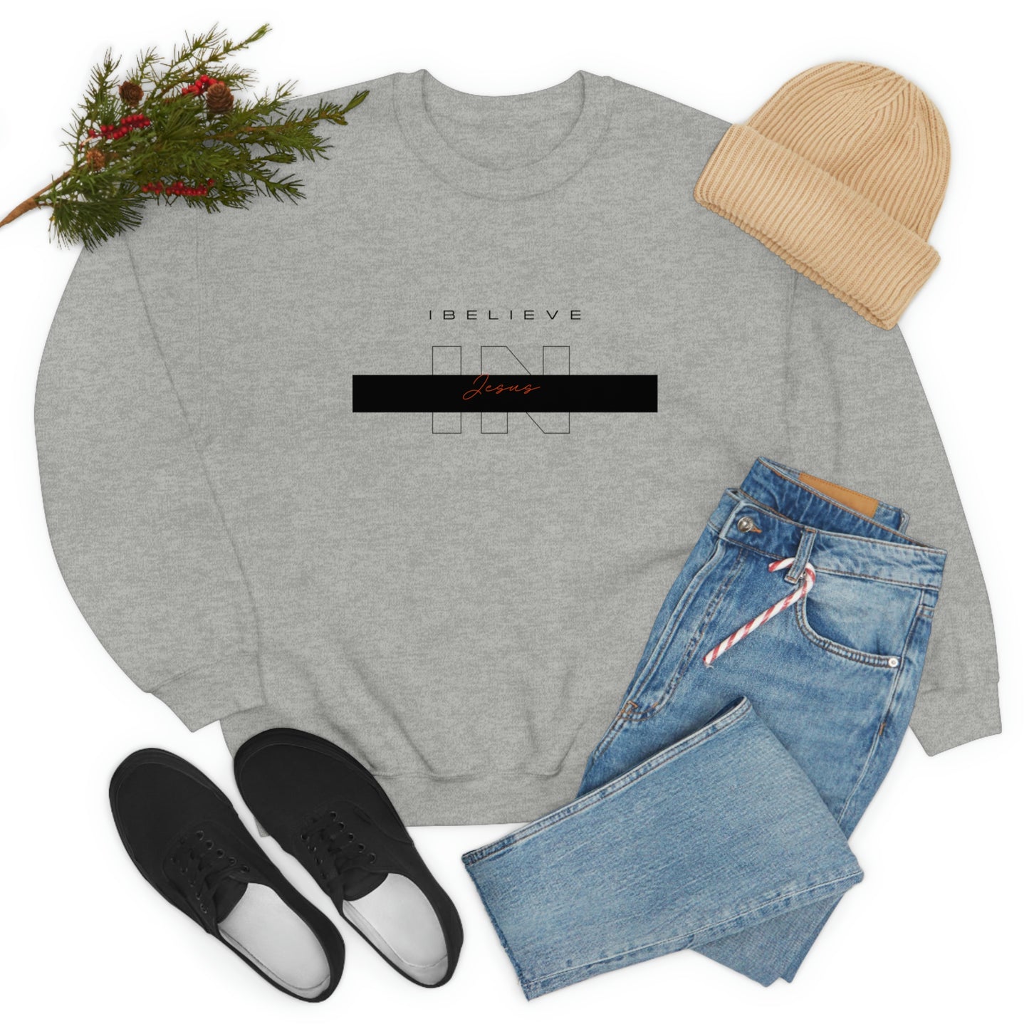 I Believe Unisex Heavy Blend™ Crewneck Sweatshirt