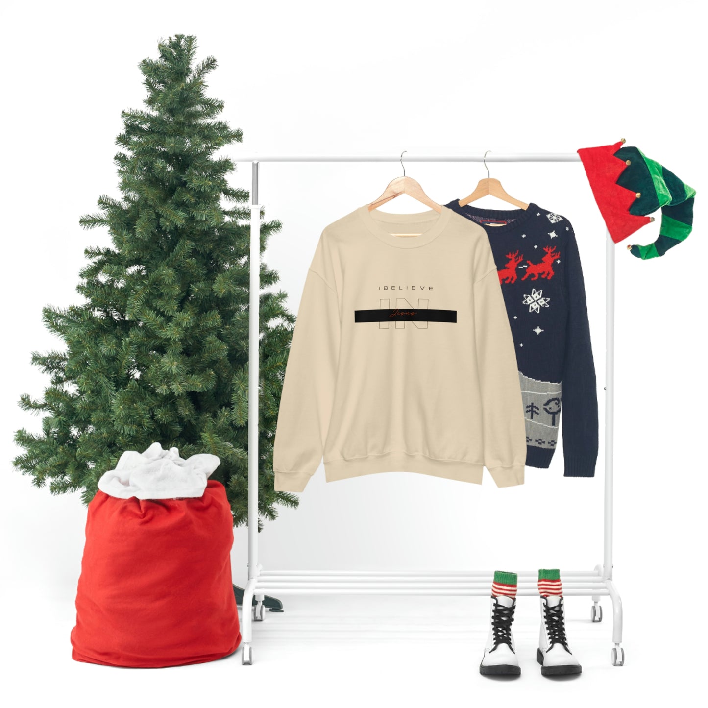 I Believe Unisex Heavy Blend™ Crewneck Sweatshirt