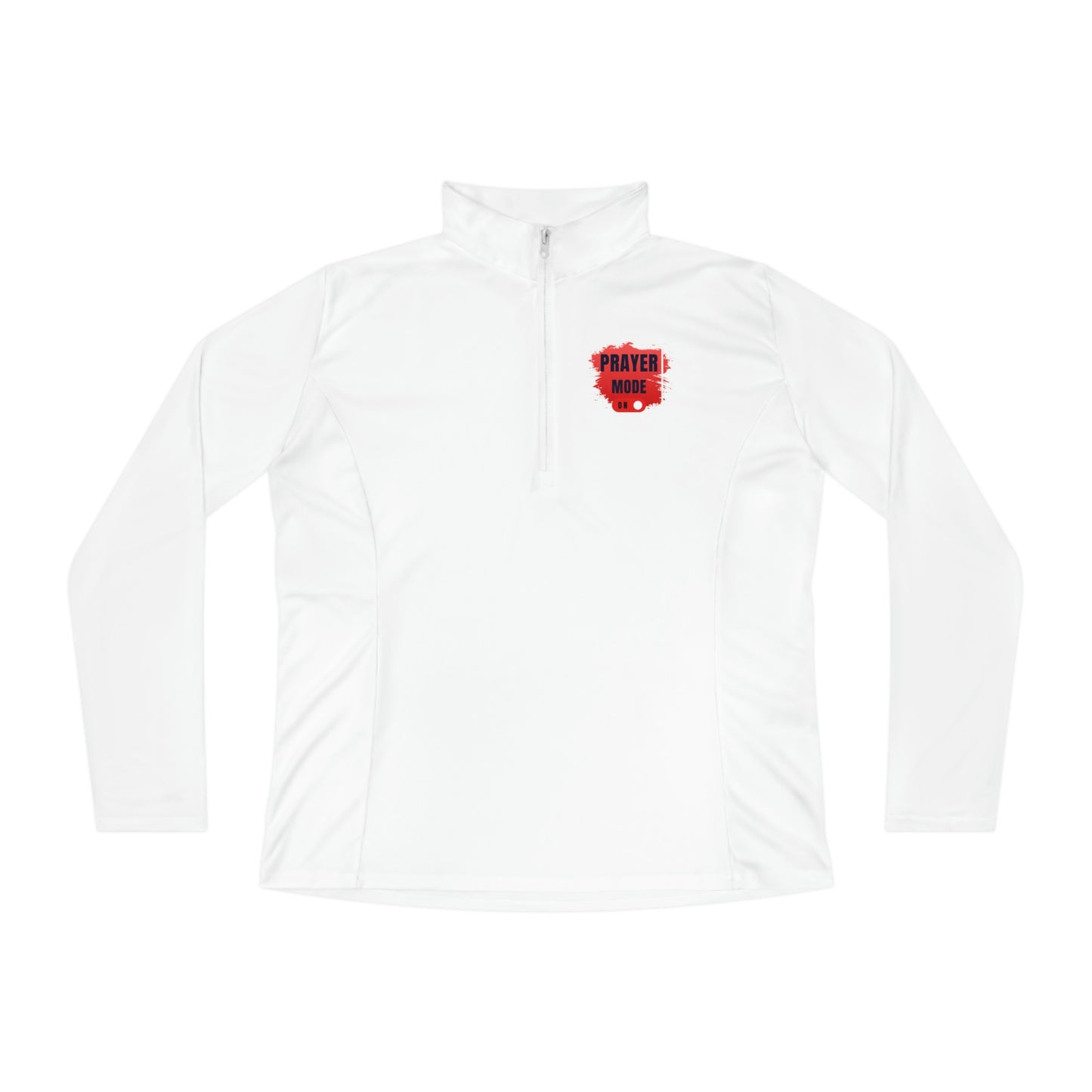 Ladies Prayer On Quarter-Zip Pullover