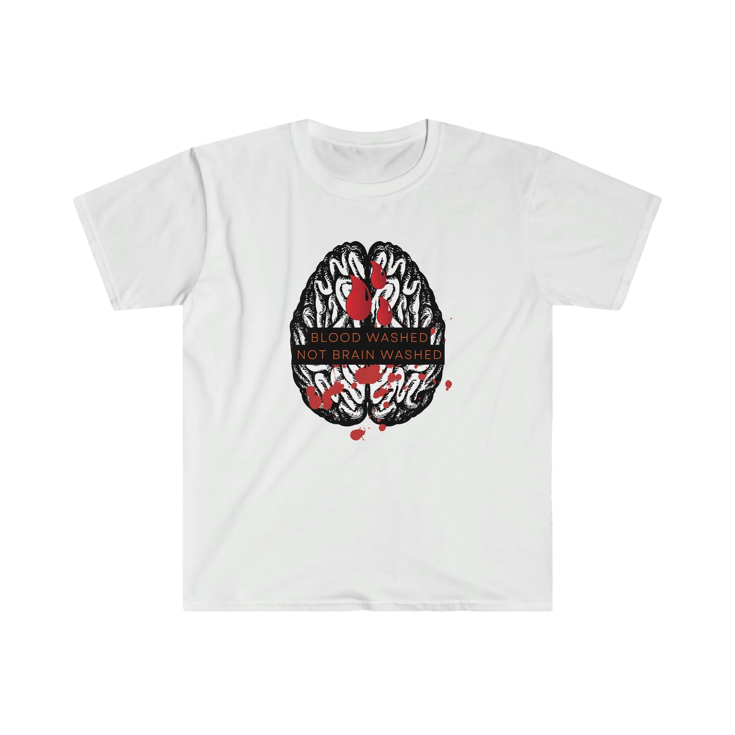 BloodWashed Jesus Tee (Unisex Softstyle )
