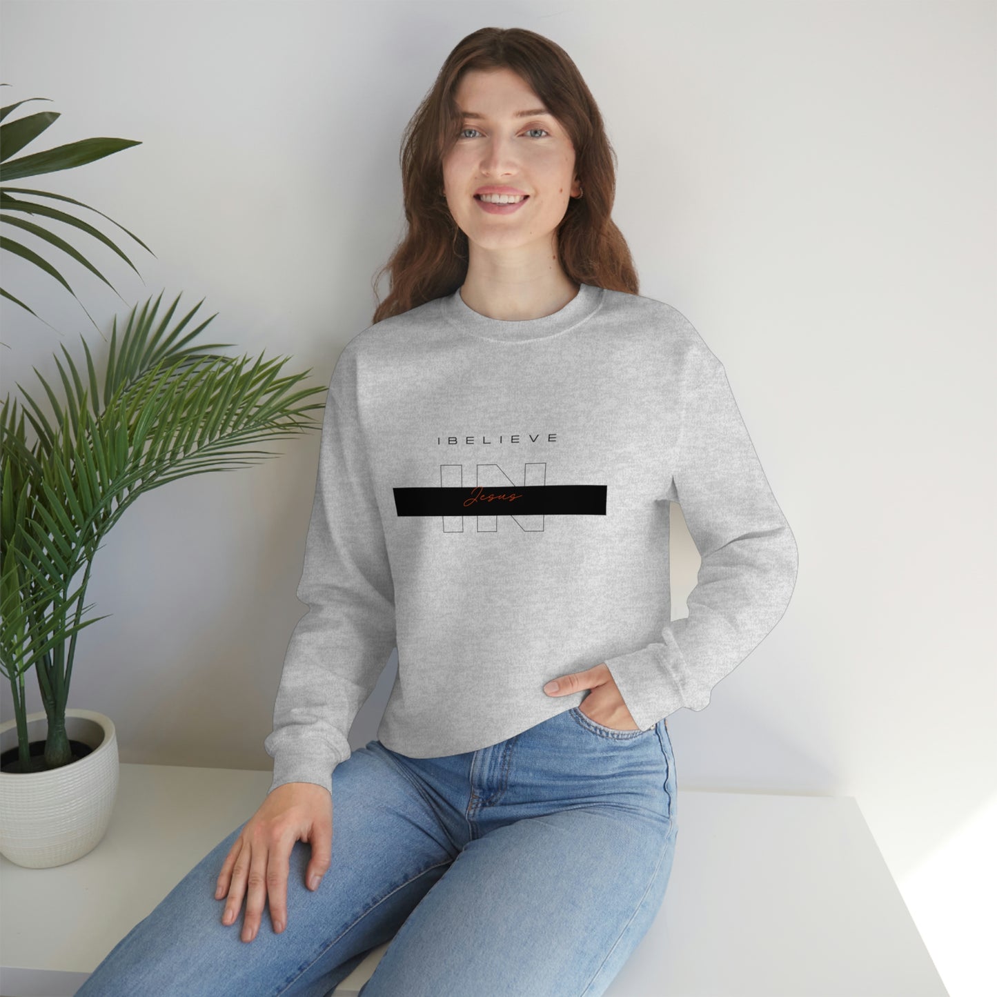 I Believe Unisex Heavy Blend™ Crewneck Sweatshirt