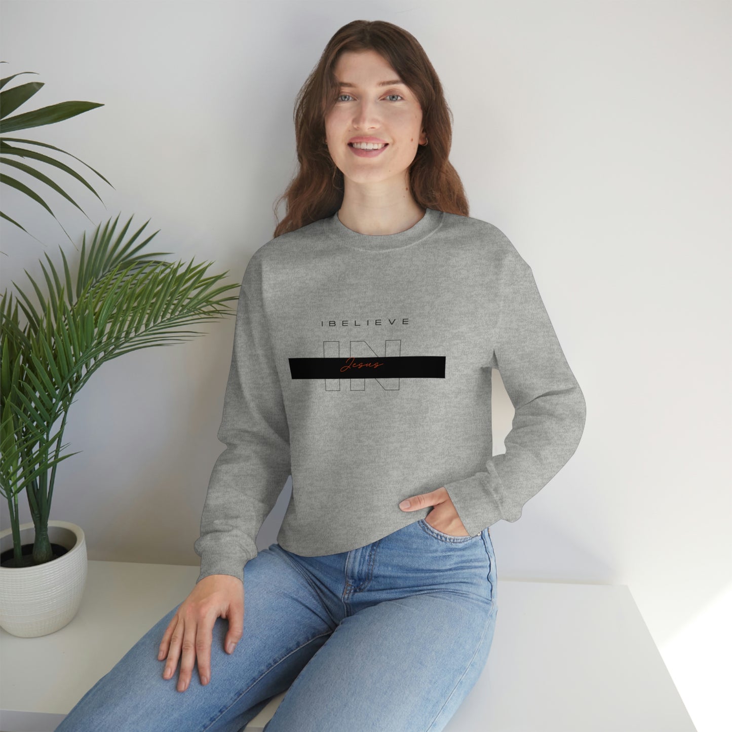I Believe Unisex Heavy Blend™ Crewneck Sweatshirt