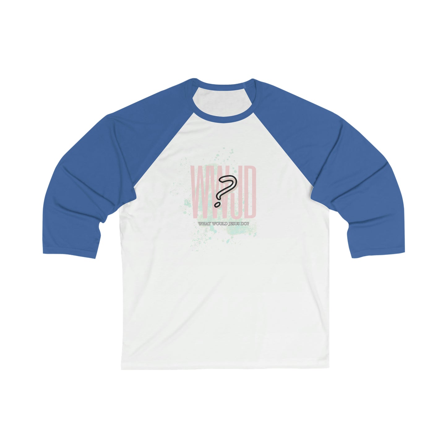 WWJD Unisex 3\4 Sleeve Shirt