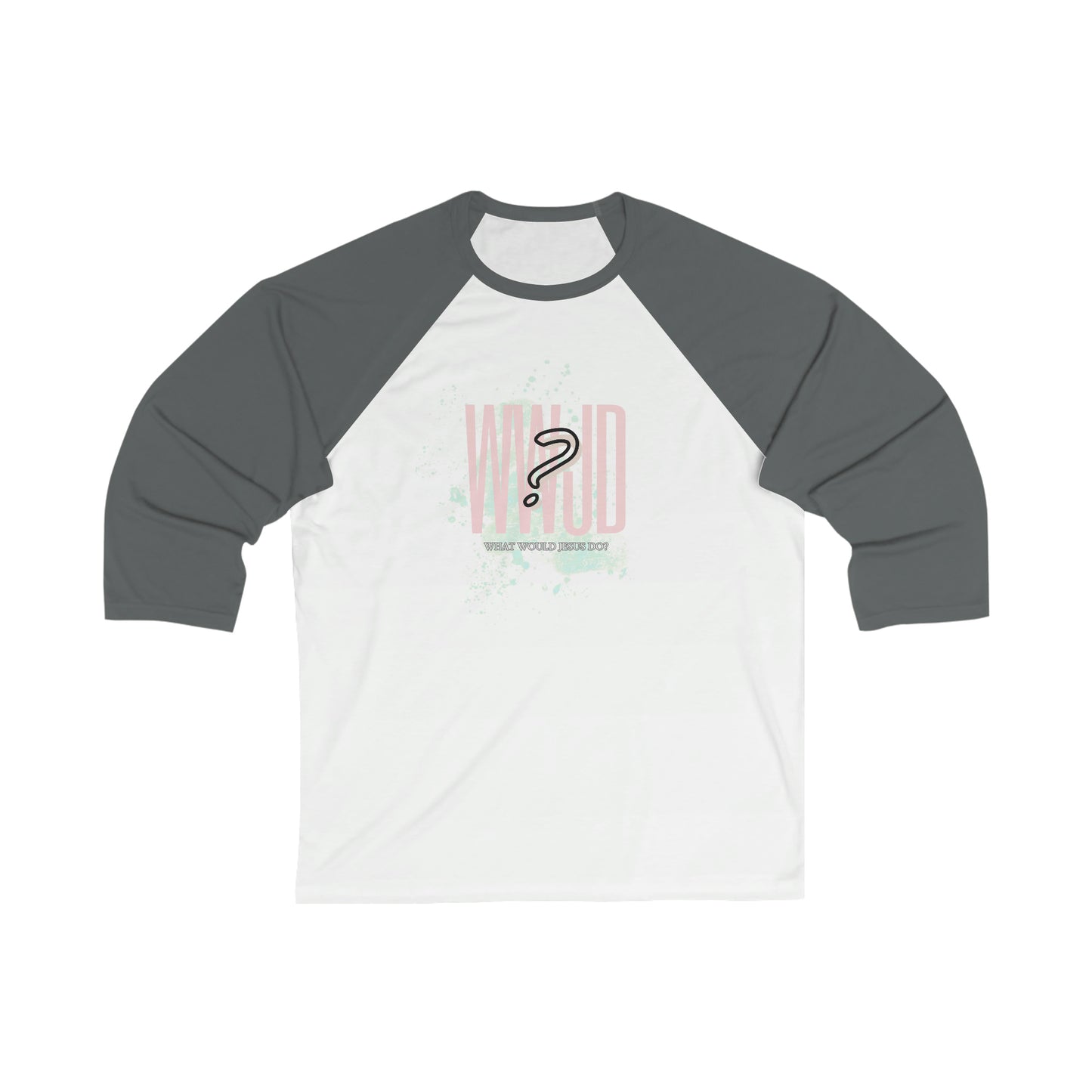 WWJD Unisex 3\4 Sleeve Shirt