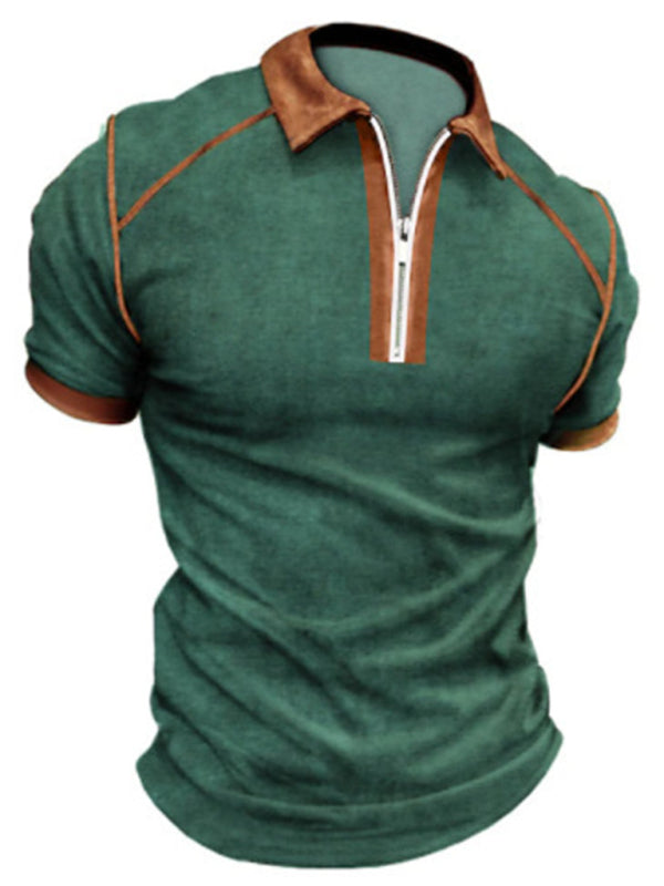 Men's Quarter Zip Polo